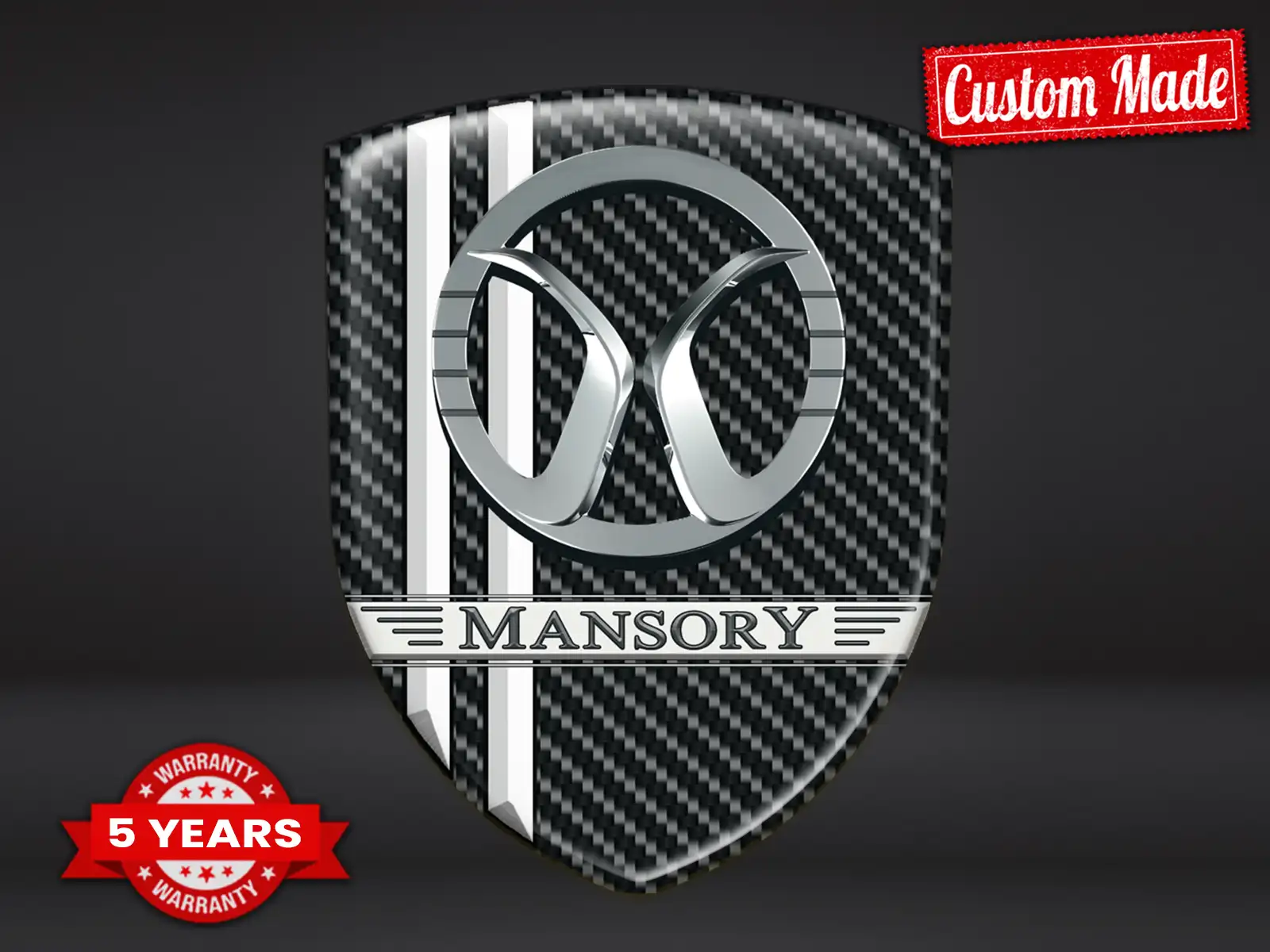 Mansory Windschutzaufkleber Stil Edition Hochwertig